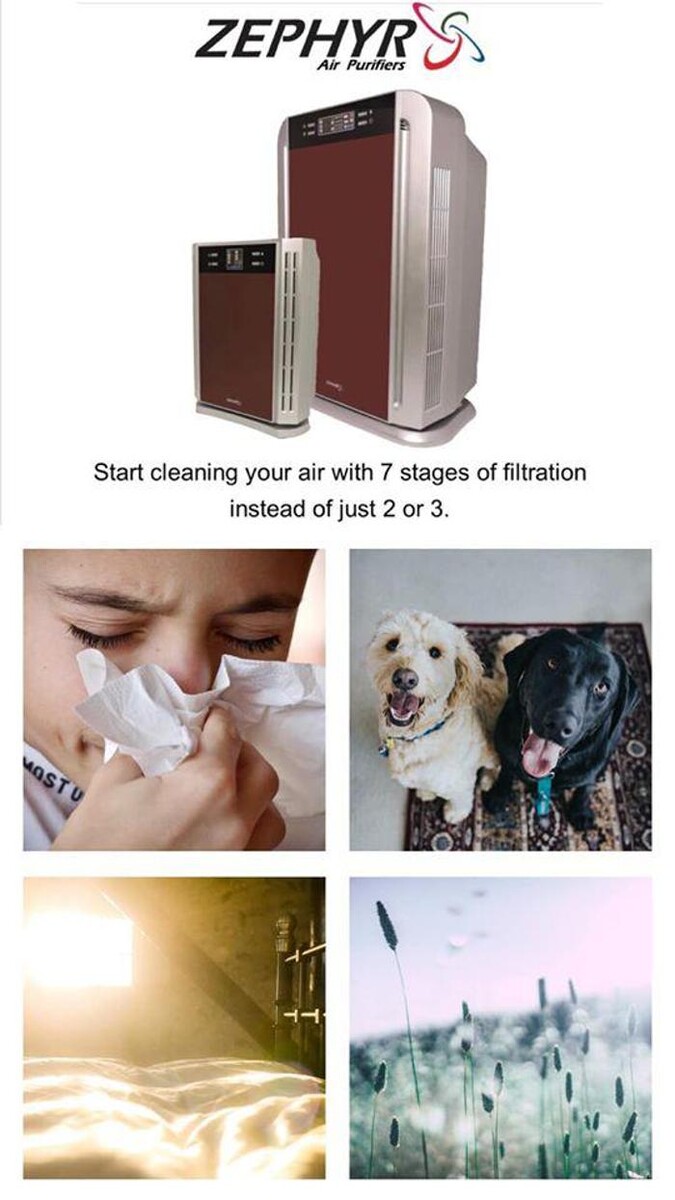 Images Zephyr Air Purifier