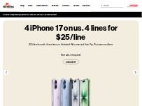 Website Screenshot Verizon