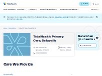 Website Screenshot Kathleen Morris, DNP