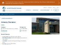 Website Screenshot Northwest Bank