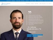 Website Screenshot Dr. Anthony D'Ambrosio