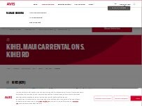 Website Avis Car Rental