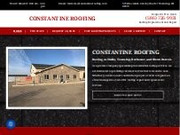 Website Screenshot Constantine Roofing