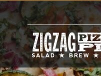 Website Screenshot ZIGZAG Pizza