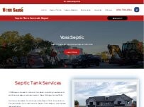 Website Screenshot Voss Septic