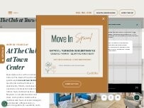 Website Screenshot The Club at Town Center