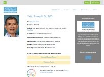 Website Screenshot Yeh, Joseph S., MD