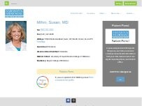 Website Screenshot Mihm, Susan, MD