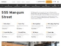 Website Screenshot Spaces Mangum Street