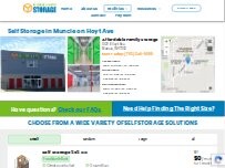 Website Screenshot Affordable Family Storage
