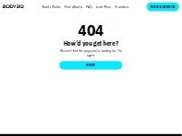 Website Screenshot BODY20