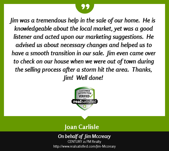 Images Jim McCreary, Century 21 FM Realty