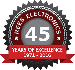 Rees Electronics/ Star Typewriters Logo