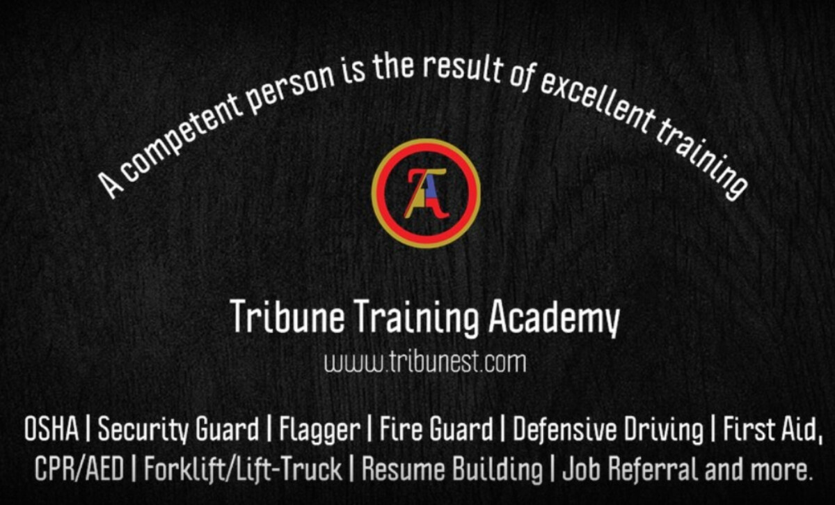 Images Tribune Training Academy