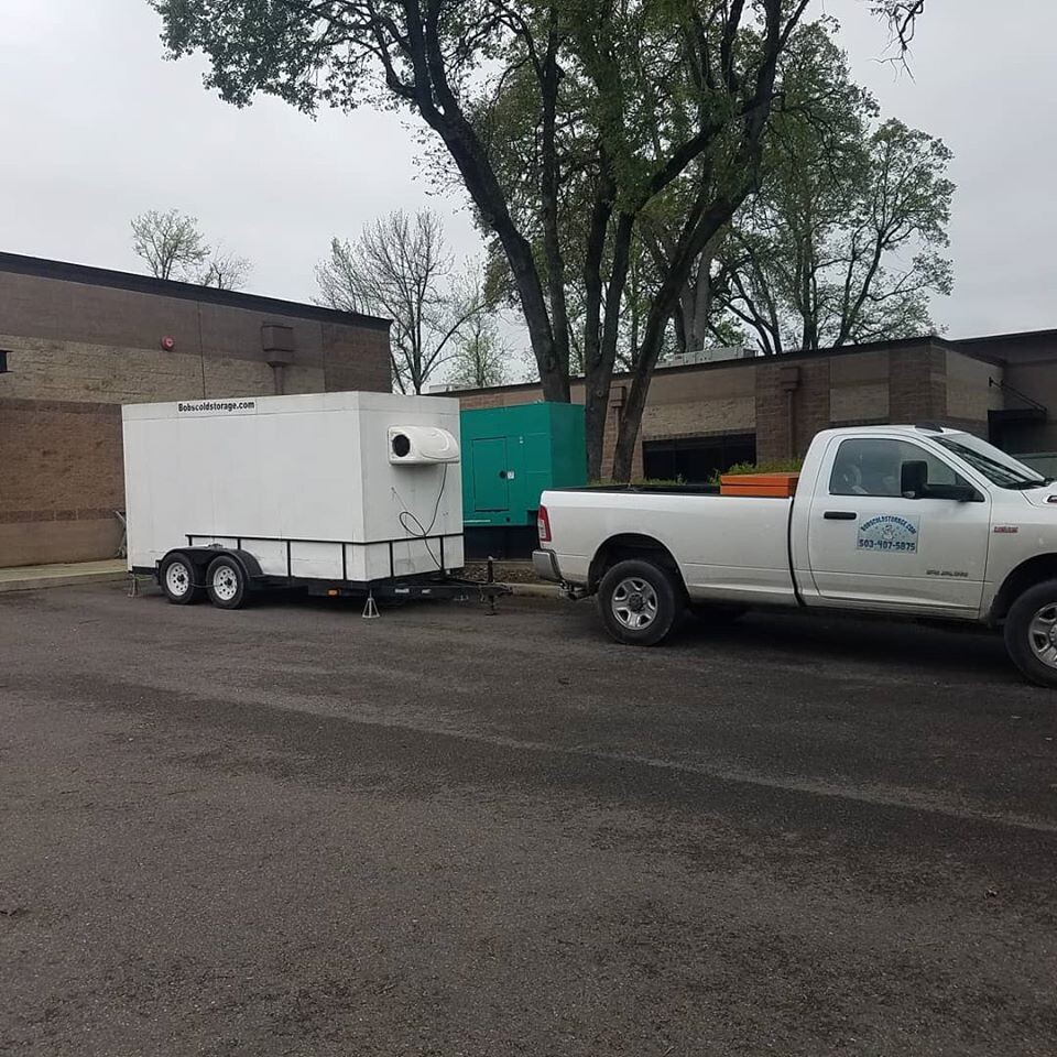 Images Bobs Cold Storage Solutions, Refrigerated Trailers Rentals
