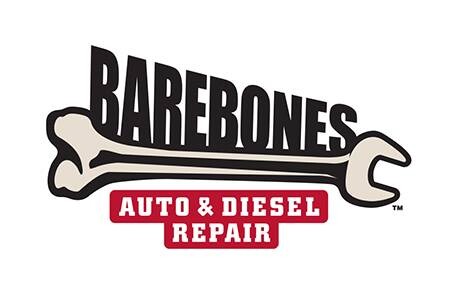 Barebones Auto & Diesel Repair Logo