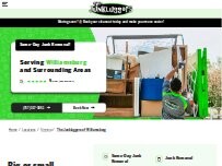 Website Screenshot The Junkluggers of Williamsburg