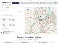 Website Screenshot United States Postal Service