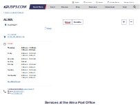 Website United States Postal Service