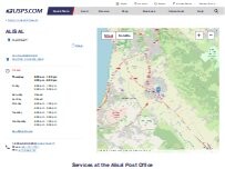 Website Screenshot United States Postal Service