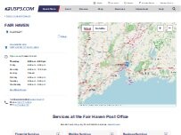 Website Screenshot United States Postal Service