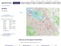 Website Screenshot United States Postal Service