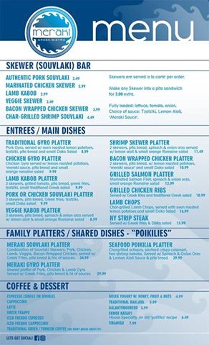 Images Meraki Greek Bistro