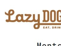 Website Screenshot Lazy Dog Restaurant & Bar