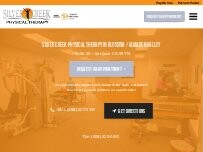 Website Screenshot Silver Creek Physical Therapy