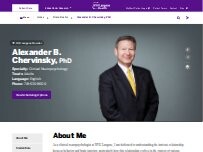 Website Screenshot Alexander B. Chervinsky, PhD