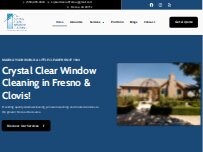 Website Screenshot Crystal Clear Window Cleaning