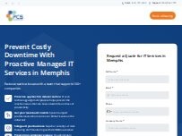 Website PCS Managed Services - Memphis Managed IT Services Company