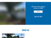 LaPlace Trailer & RV Park LLC website screenshot