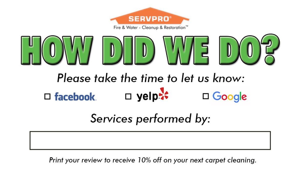 Images SERVPRO of Franklin County