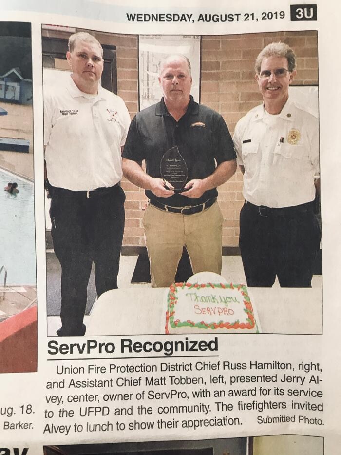 Images SERVPRO of Franklin County