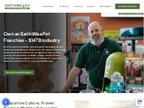 Website Screenshot NPM Franchising, LLC, DBA EarthWise Pet