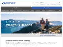 Website Screenshot Charlotte McConnell- Financial Advisor