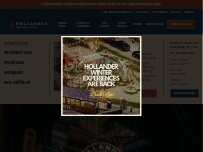 Website Screenshot Café Hollander Tosa Village