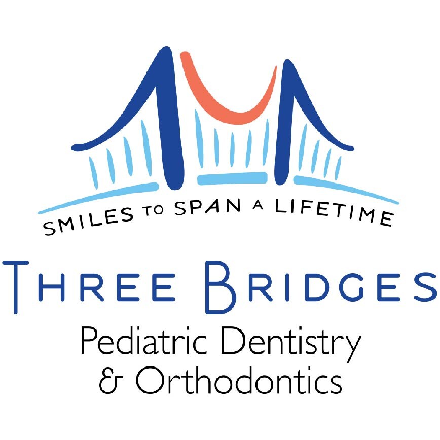 3 Bridges Pediatric Dentistry & Orthodontics Drs. Behling, Decere, Bolton, Muhlbauer & White Logo