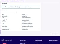 Website Screenshot Allyson M. Westling, MD