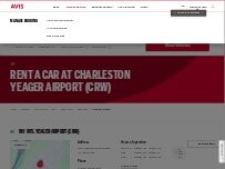 Website Screenshot Avis Car Rental