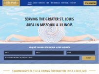 Website Screenshot Saint Louis Pool