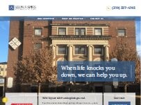 Website Screenshot Leon F. Spies, Attorney at Law