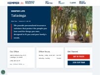 Website Screenshot Kemper Life