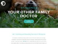 Screenshot for www.davispetvet.com
