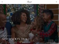 Website Screenshot AFTERNOON TEA