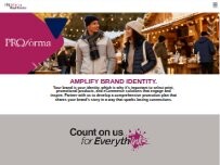 Website Screenshot Proforma Strategic Promotions