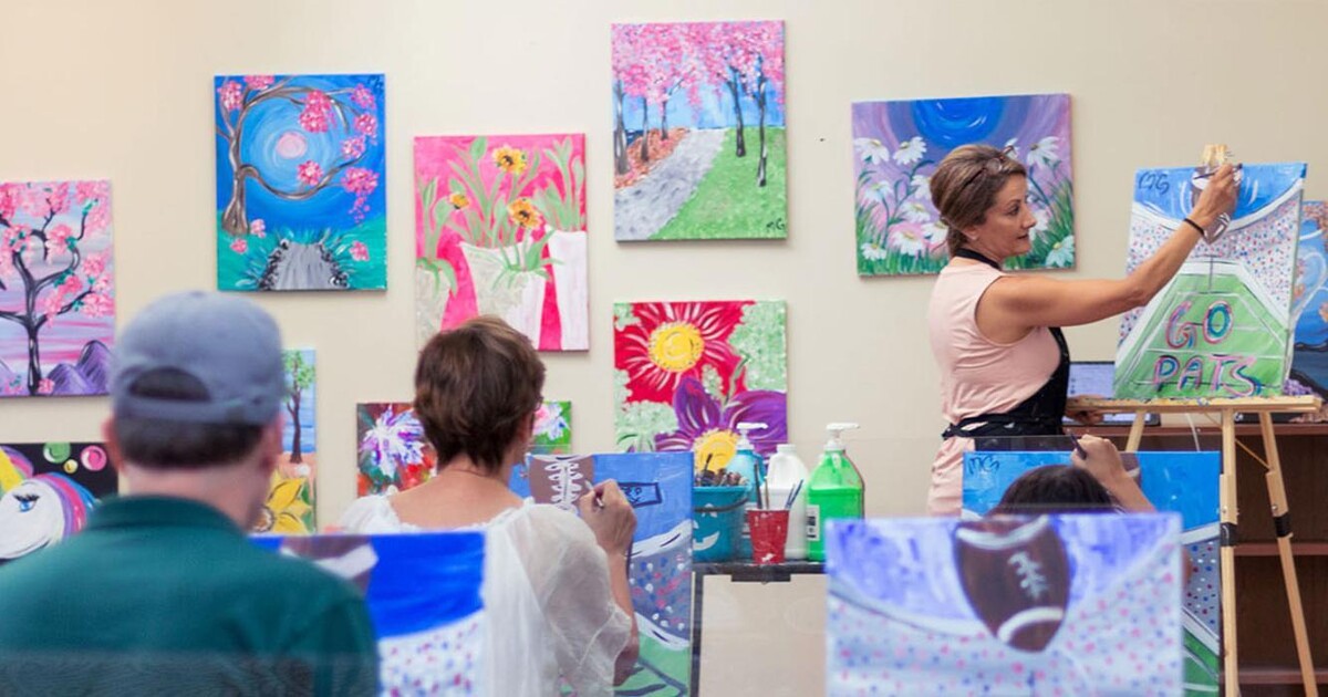 Images Canvas n Cup - #1 Corporate and private painting parties