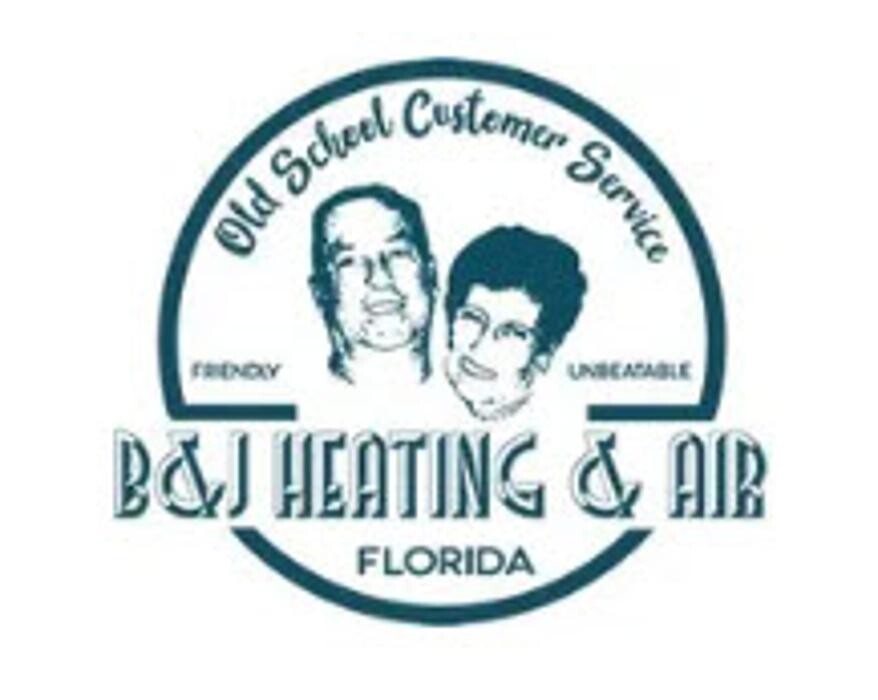 B&J Heating and Air Conditioning Logo