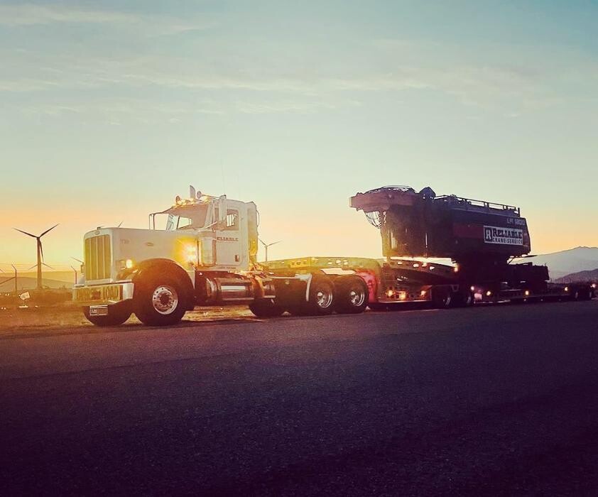 Images Reliable Crane Service